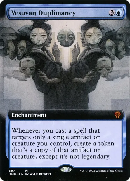 Vesuvan Duplimancy, Magic card DMU 397 — Dominaria United set