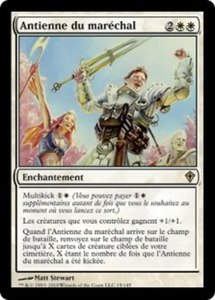Antienne du maréchal, carte Magic WWK 15 — extension Worldwake