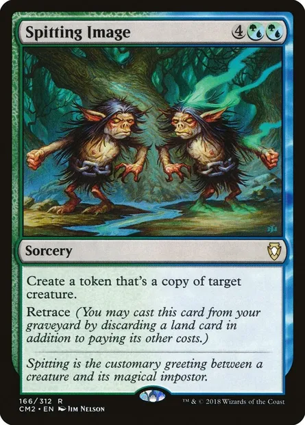 Spitting Image, Magic card CM2 166 — Commander Anthology Volume II set