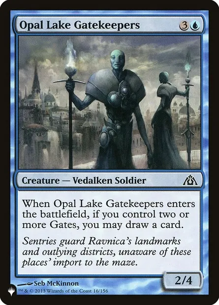Opal Lake Gatekeepers, Magic card PLST DGM-16 — The List set