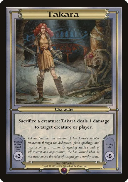 Takara, carte Magic PVAN 308 — extension Vanguard Series