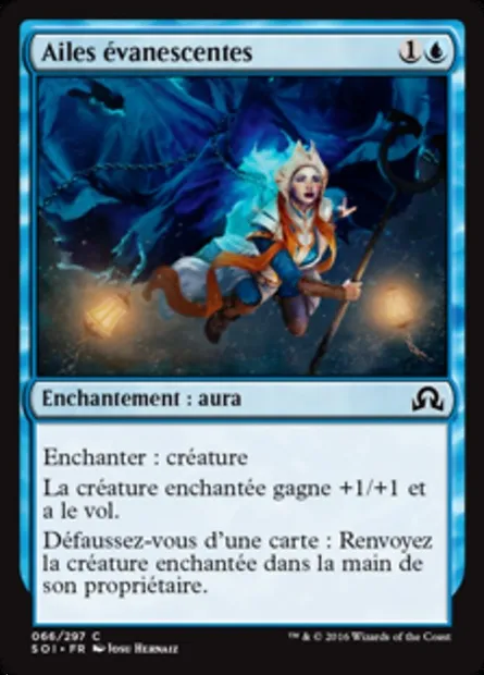 Ailes évanescentes, carte Magic SOI 66 — extension Ténèbres sur Innistrad