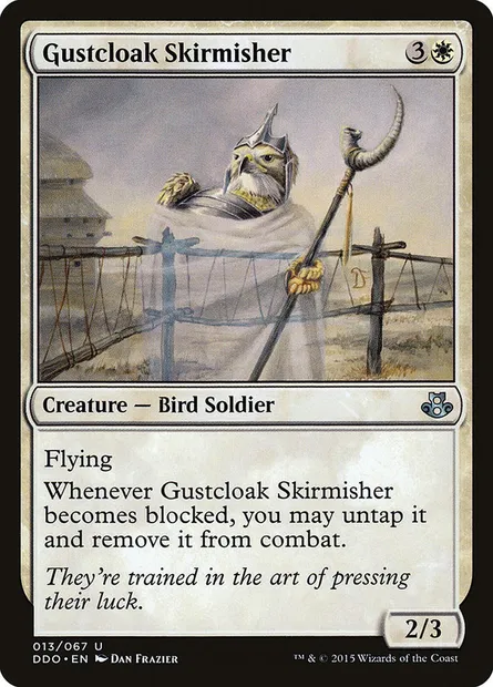 Gustcloak Skirmisher, Magic card DDO 13 — Duel Decks: Elspeth vs. Kiora set