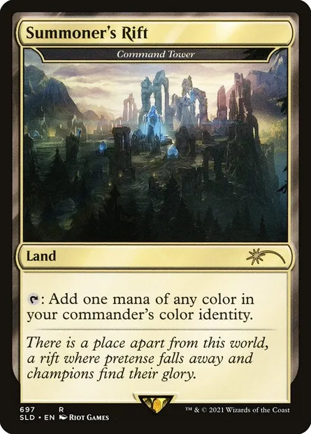 Command Tower, Magic card SLD 697 — Secret Lair Drop set
