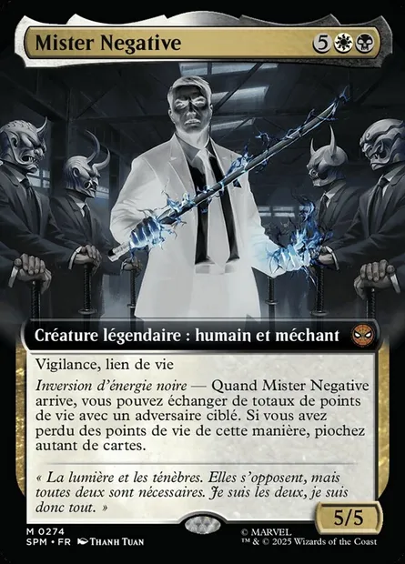 Mister Negative, carte Magic SPM 274 — extension Marvel's Spider-Man