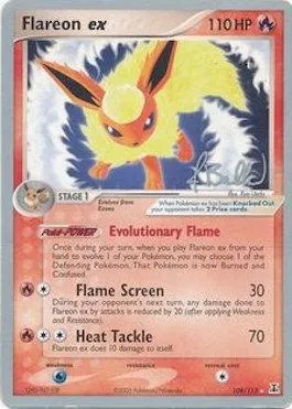 Flareon ex, Pokémon card WCD06 108 — World Championship Decks 2006 set