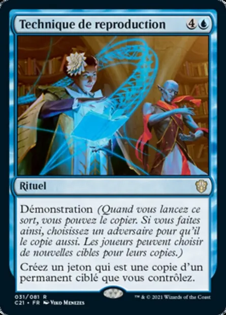 Technique de reproduction, carte Magic C21 31 — extension Commander 2021