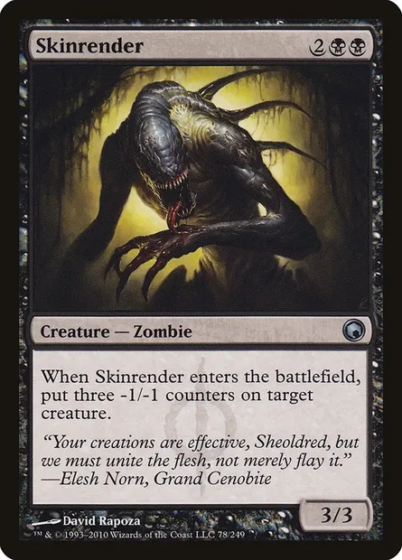 Skinrender, Magic card SOM 78 — Scars of Mirrodin set