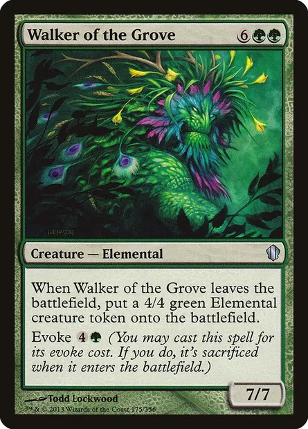 Walker of the Grove, Magic card C13 175 — Commander 2013 set