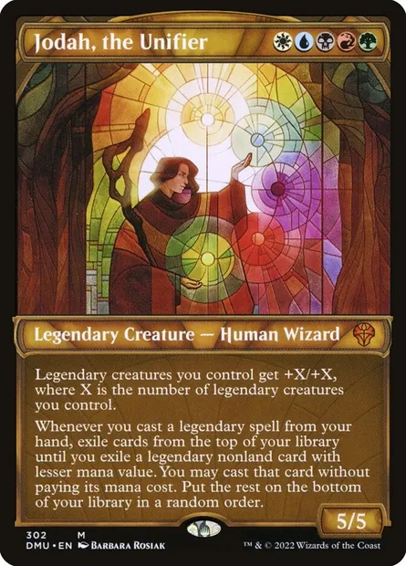 Jodah, the Unifier, Magic card DMU 302 — Dominaria United set