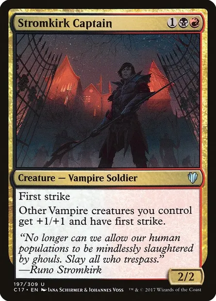 Stromkirk Captain, Magic card C17 197 — Commander 2017 set