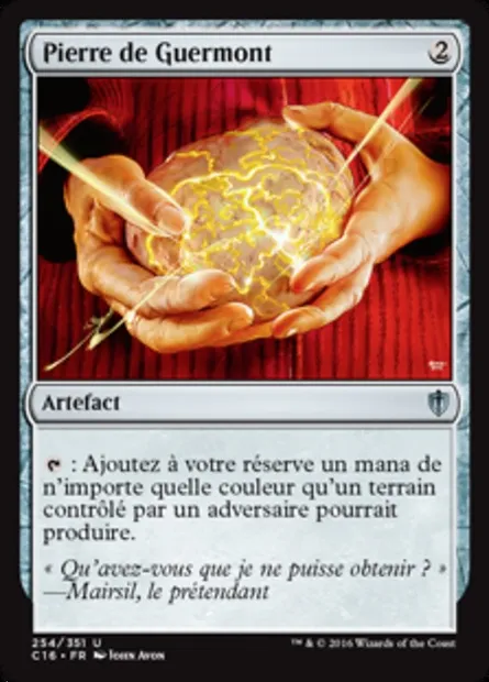 Pierre de Guermont, carte Magic C16 254 — extension Commander 2016