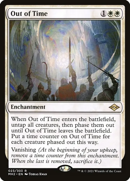 Out of Time, Magic card MH2 23 — Modern Horizons 2 set