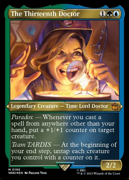 The Thirteenth Doctor, Magic card WHO 195 — Doctor Who set