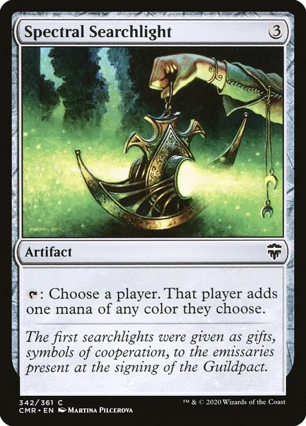 Spectral Searchlight, Magic card CMR 342 — Commander Legends set
