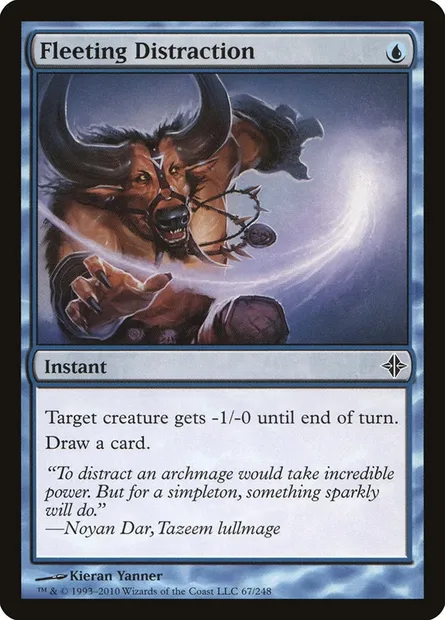 Fleeting Distraction, Magic card ROE 67 — Rise of the Eldrazi set