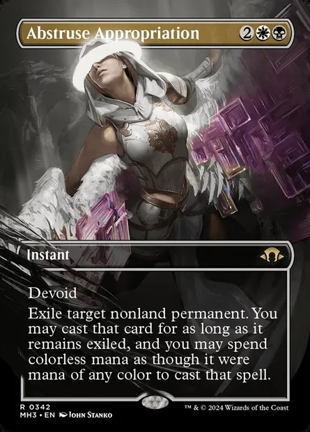 Abstruse Appropriation, Magic card MH3 342 — Modern Horizons 3 set