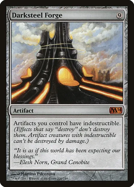 Darksteel Forge, Magic card M14 206 — Magic 2014 set