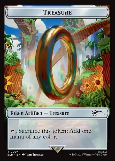 Treasure, Magic card SLD 2094 — Secret Lair Drop set