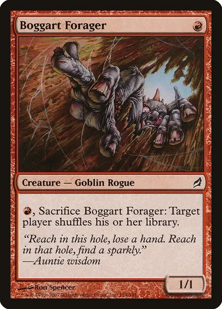 Boggart Forager, Magic card LRW 154 — Lorwyn set