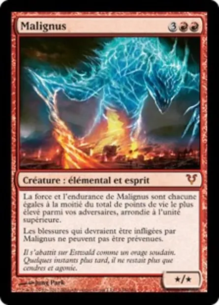 Malignus, carte Magic AVR 148 — extension Avacyn ressuscitée