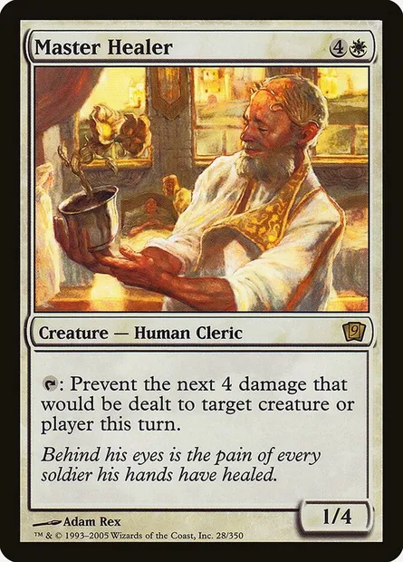 Master Healer, Magic card 9ED 28★ — Ninth Edition set