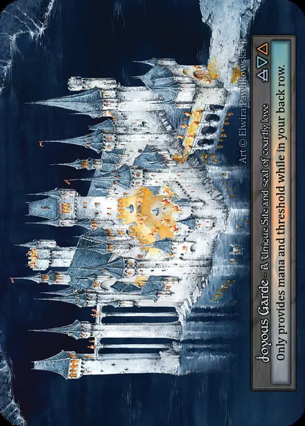 Joyous Garde, Sorcery card ATH 206 — Arthurian Legends set