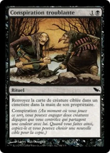 Conspiration troublante, carte Magic SHM 64 — extension Sombrelande