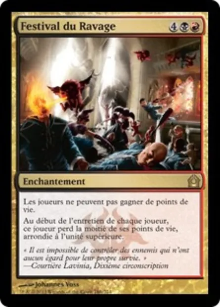 Festival du Ravage, carte Magic RTR 166 — extension Retour à Ravnica