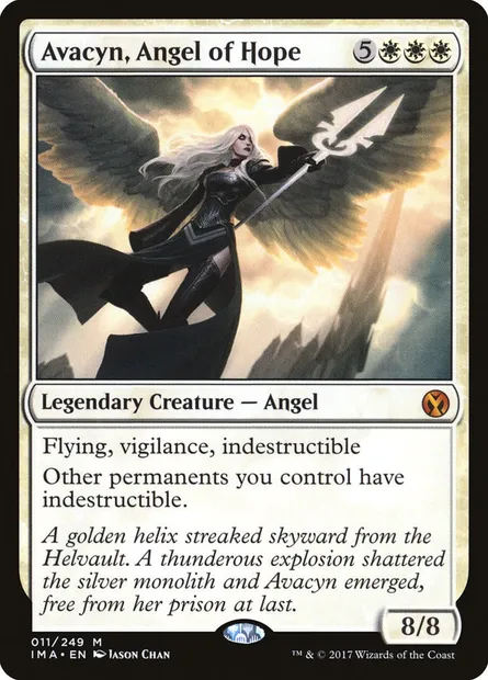 Avacyn, ange de l'espoir, carte Magic IMA 11 — extension Iconic Masters