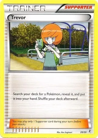 Trevor, Pokémon card TK7A 020 — XY Trainer Kit: Bisharp set