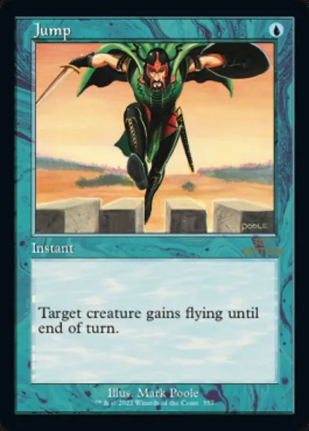 Saut, carte Magic 30A 357 — extension 30th Anniversary Edition