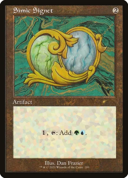 Simic Signet, Magic card SLD 295 — Secret Lair Drop set