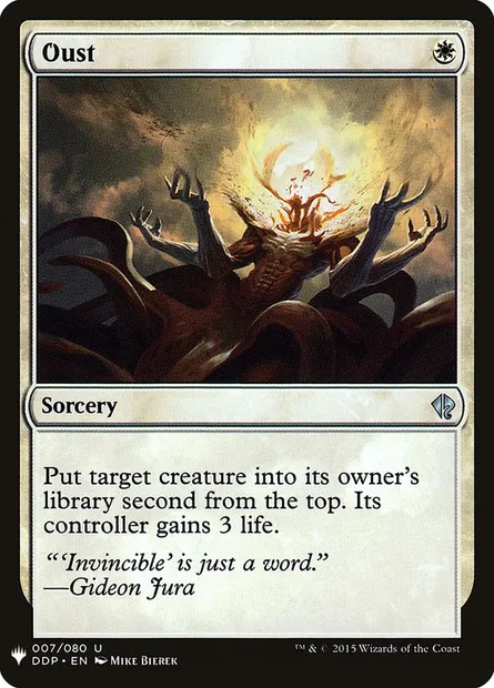 Évincement, carte Magic PLST DDP-7 — extension The List