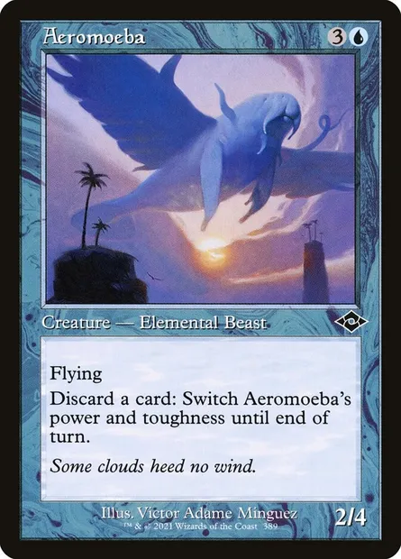 Aeromoeba, Magic card MH2 389 — Modern Horizons 2 set