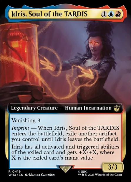Idris, Soul of the TARDIS, Magic card WHO 419 — Doctor Who set