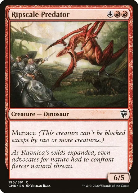 Ripscale Predator, Magic card CMR 196 — Commander Legends set