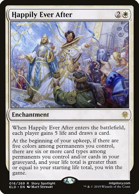 Happily Ever After, Magic card ELD 16 — Throne of Eldraine set
