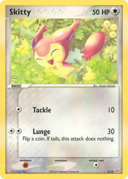 Skitty, carte Pokémon TK8A 006 — extension XY Trainer Kit: Latias