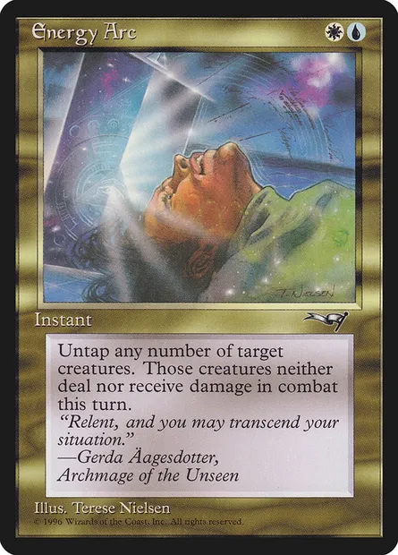 Energy Arc, Magic card ALL 106 — Alliances set