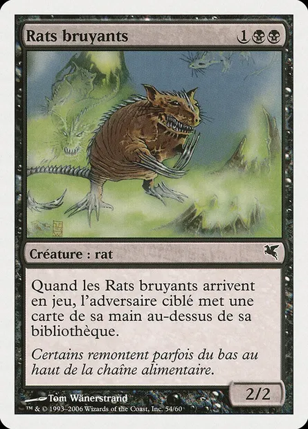 Chittering Rats, Magic card PSAL A54 — Salvat 2005 set