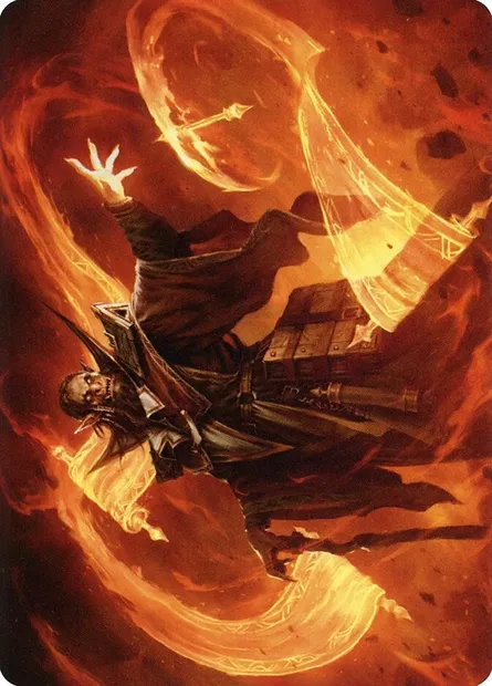 Plargg, Dean of Chaos // Plargg, Dean of Chaos, carte Magic ASTX 53 — extension Strixhaven Art Series