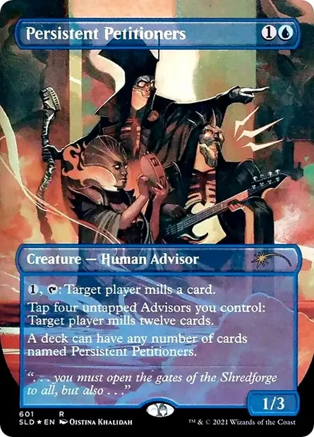 Persistent Petitioners, Magic card SLD 601 — Secret Lair Drop set
