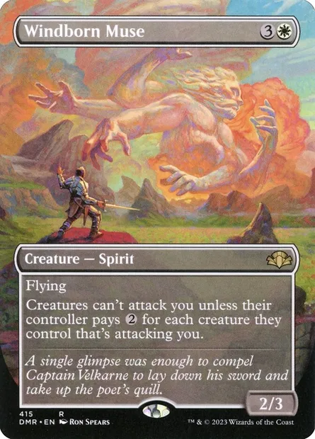 Windborn Muse, Magic card DMR 415 — Dominaria Remastered set