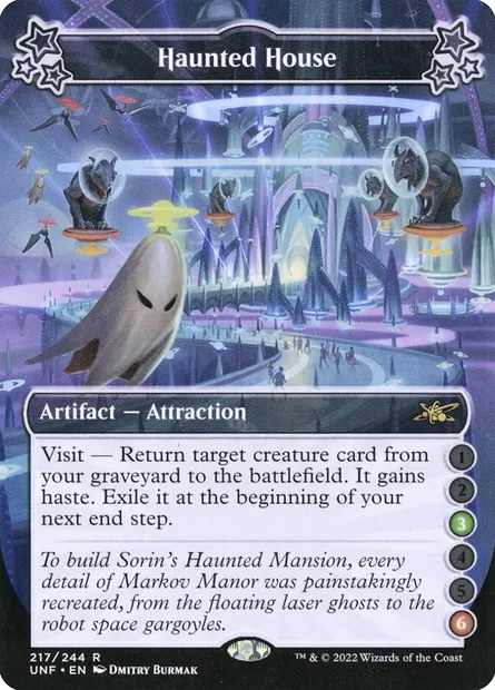 Haunted House, Magic card UNF 217a — Unfinity set