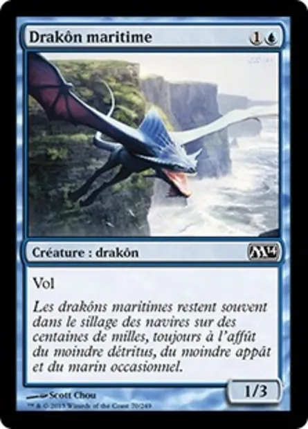 Drakôn maritime, carte Magic M14 70 — extension Magic 2014