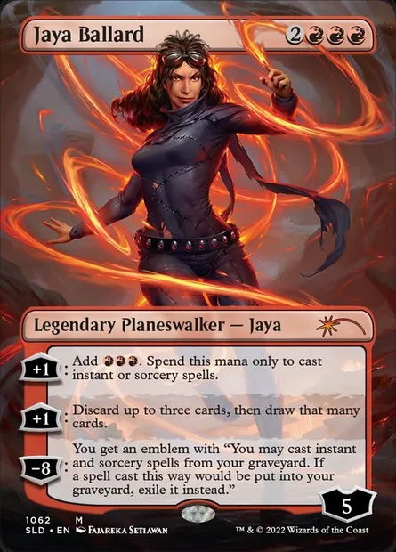 Jaya Ballard, Magic card SLD 1062 — Secret Lair Drop set