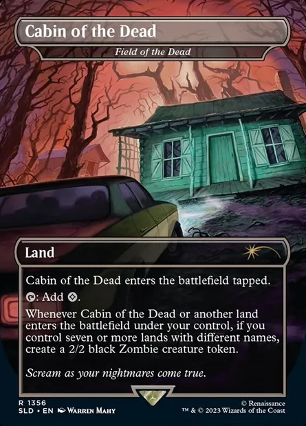 Field of the Dead, Magic card SLD 1356 — Secret Lair Drop set