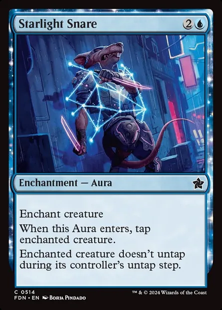 Starlight Snare, Magic card FDN 514 — Foundations set