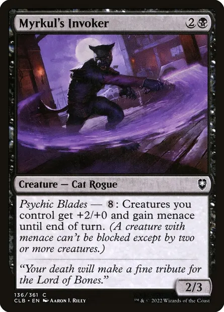 Myrkul's Invoker, Magic card CLB 136 — Commander Legends: Battle for Baldur's Gate set
